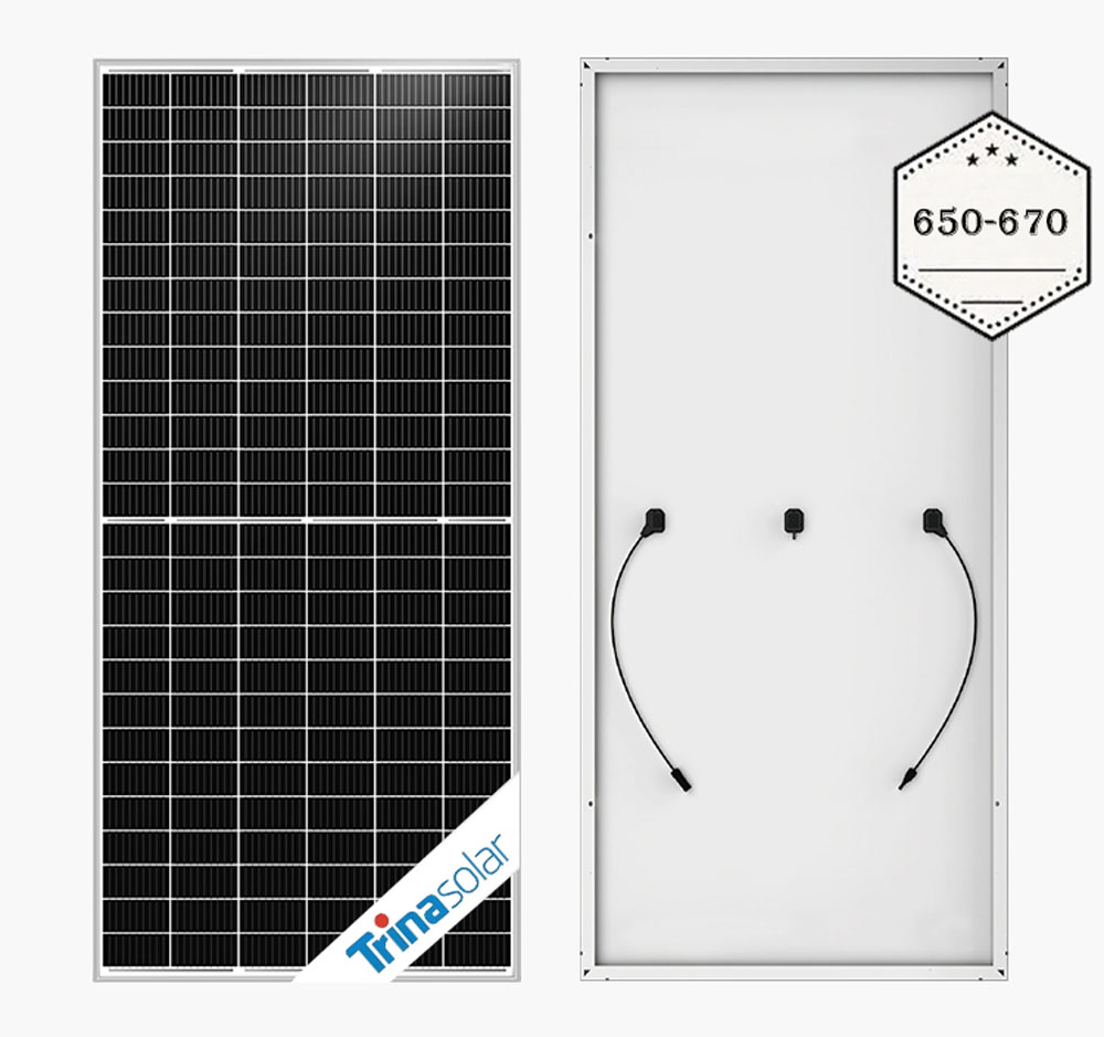 Trina 650-670w Solar Panel