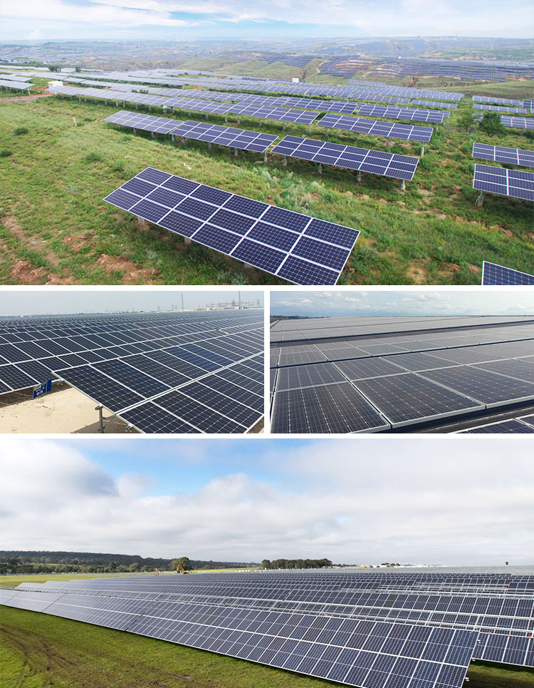 Mountain photovoltaic project